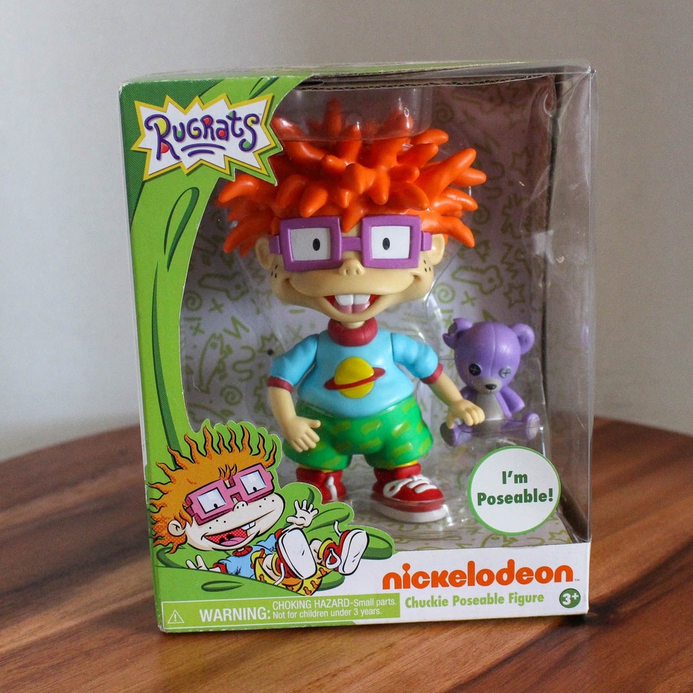 Nickelodeon Rugrats Chuckie Poseable Figure New in Box 2017